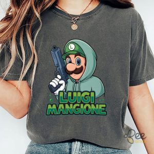 Luigi Mangione Cosplay Luigi Mario Shirt beeteetalk 5