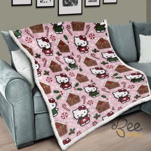 Hello Kitty Christmas Blanket 2024 beeteetalk 3