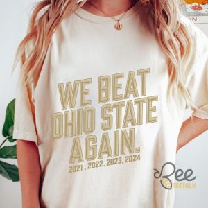 University Of Michigan We Beat Ohio State Again Shirt Michigan Wolverine T Shirt Uofm Vs Everybody Sweatshirt Hoodie Tshirt beeteetalk 2