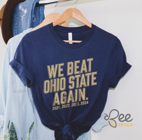 University Of Michigan We Beat Ohio State Again Shirt Michigan Wolverine T Shirt Uofm Vs Everybody Sweatshirt Hoodie Tshirt beeteetalk 3