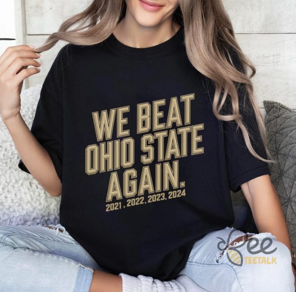 University Of Michigan We Beat Ohio State Again Shirt Michigan Wolverine T Shirt Uofm Vs Everybody Sweatshirt Hoodie Tshirt beeteetalk 5