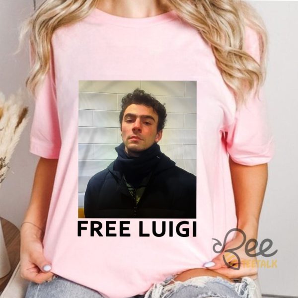 Free Him Luigi Mangione Shirt beeteetalk 1