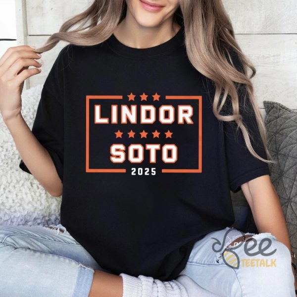 Lindor Soto 2025 Shirt Juan Soto New York Mets Baseball Queens Gift beeteetalk 1