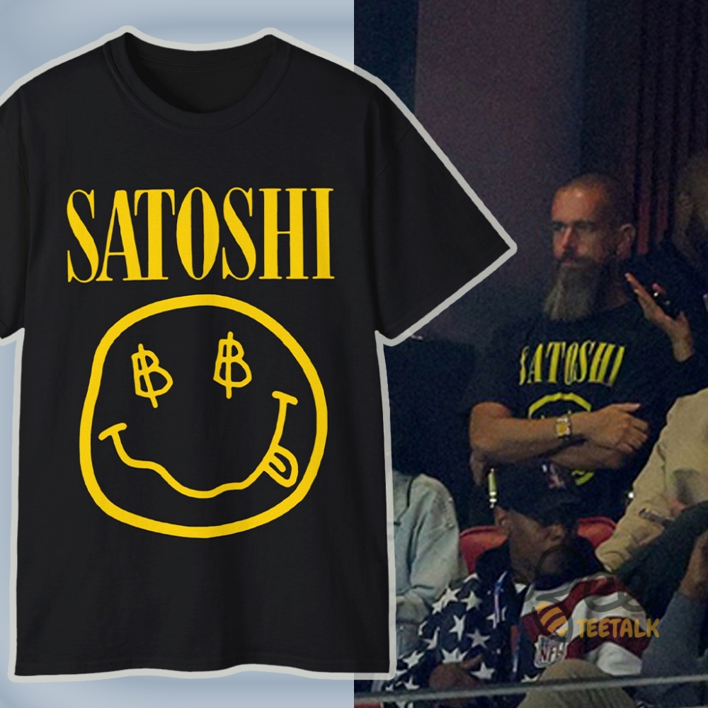 Jack Dorsey Satoshi Shirt Super Bowl