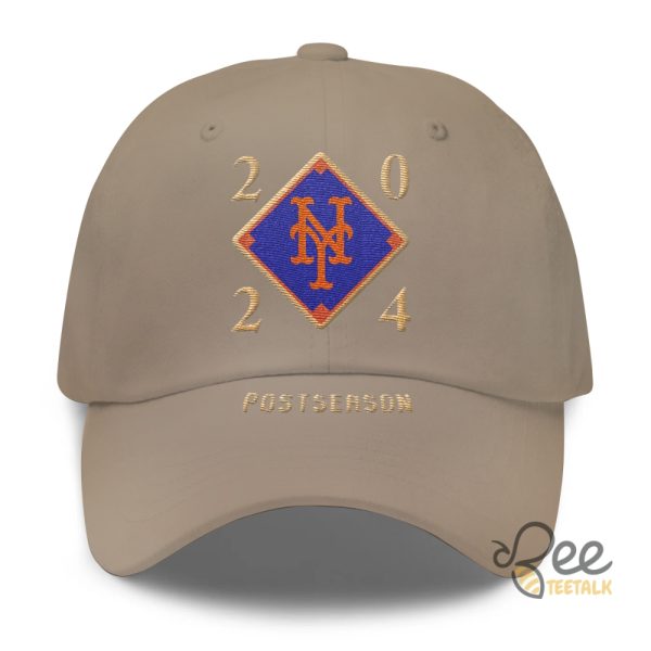 Mets Hat Postseason Inspired By New Era New York Mets 2024 Embroidered Baseball Cap beeteetalk 3