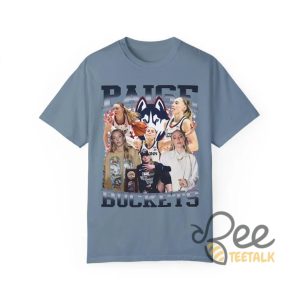 Page Buckets Shirt Basketball Legend Paige Bueckers Bootleg Graphic Tee beeteetalk 4