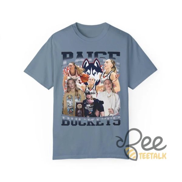 Page Buckets Shirt Basketball Legend Paige Bueckers Bootleg Graphic Tee beeteetalk 4