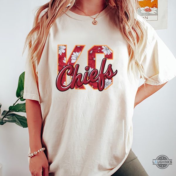 Kc Chiefs Floral Letters Shirt beeteetalk 1