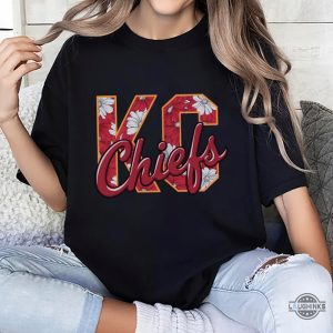 Kc Chiefs Floral Letters Shirt beeteetalk 5