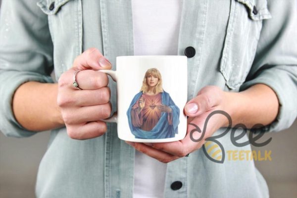 Taylor Swift Jesus Mug beeteetalk 3