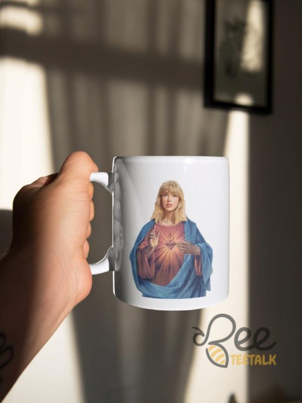 Taylor Swift Jesus Mug beeteetalk 4