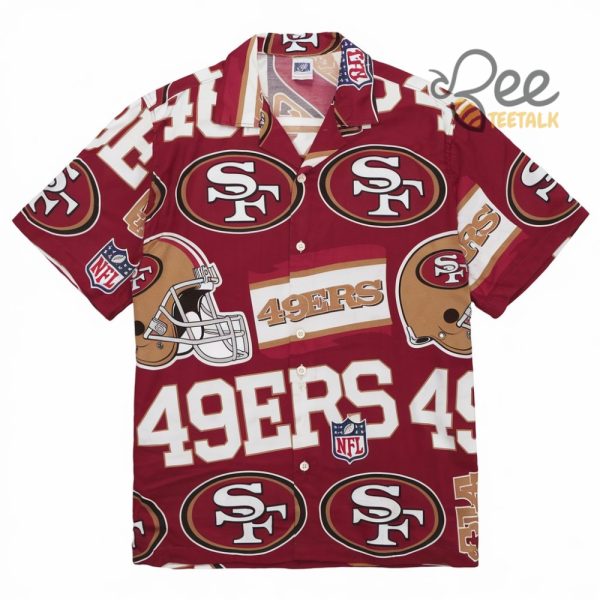 Nfl San Francisco 49Ers Hawaiian Shirt beeteetalk 1