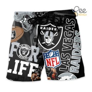 Las Vegas Raiders For Life Hawaiian Shirt beeteetalk 4