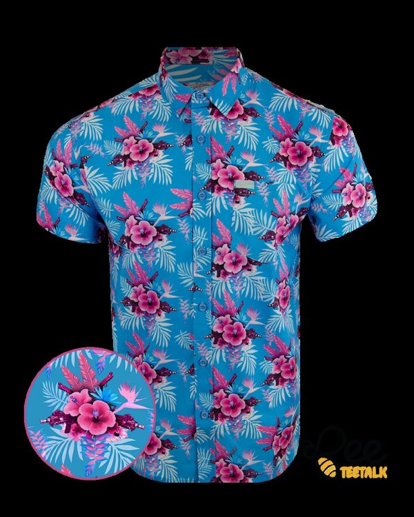 Hibiscus Miami Ready Or Not Hawaiian Shirt beeteetalk 5