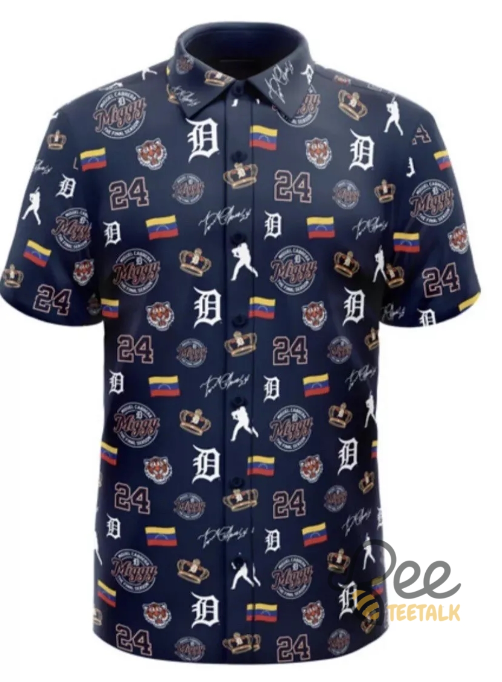 Miguel Cabrera Detroit Tigers Polo Shirt