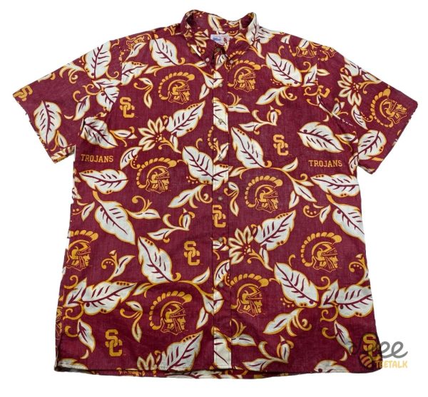 Reyn Spooner Usc Trojans Hawaiian Shirt Replica beeteetalk 1