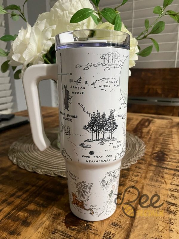 Classic Winnie The Pooh 40 Oz Stanley Tumbler Dupe beeteetalk 1