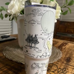 Classic Winnie The Pooh 40 Oz Stanley Tumbler Dupe beeteetalk 2