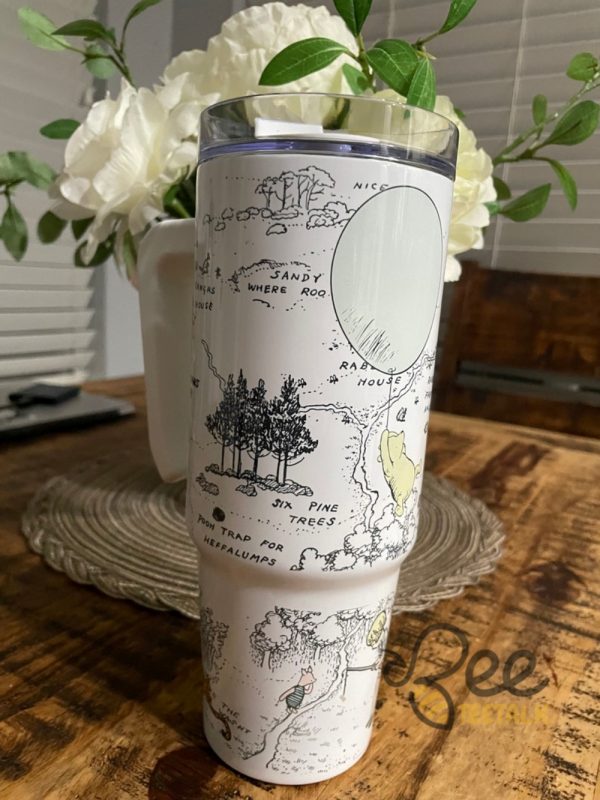 Classic Winnie The Pooh 40 Oz Stanley Tumbler Dupe beeteetalk 2