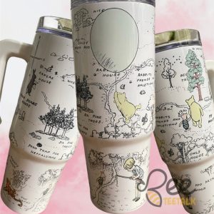 Classic Winnie The Pooh 40 Oz Stanley Tumbler Dupe beeteetalk 3