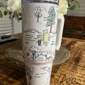 Classic Winnie The Pooh 40 Oz Stanley Tumbler Dupe beeteetalk 6