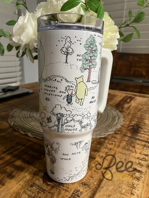 Classic Winnie The Pooh 40 Oz Stanley Tumbler Dupe beeteetalk 6