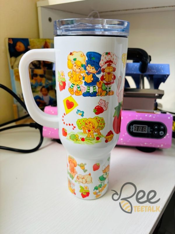 Strawberry Shortcake Stanley Tumbler Dupe beeteetalk 1