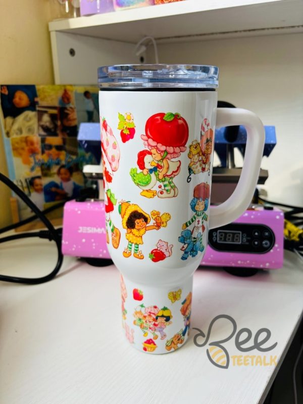 Strawberry Shortcake Stanley Tumbler Dupe beeteetalk 2