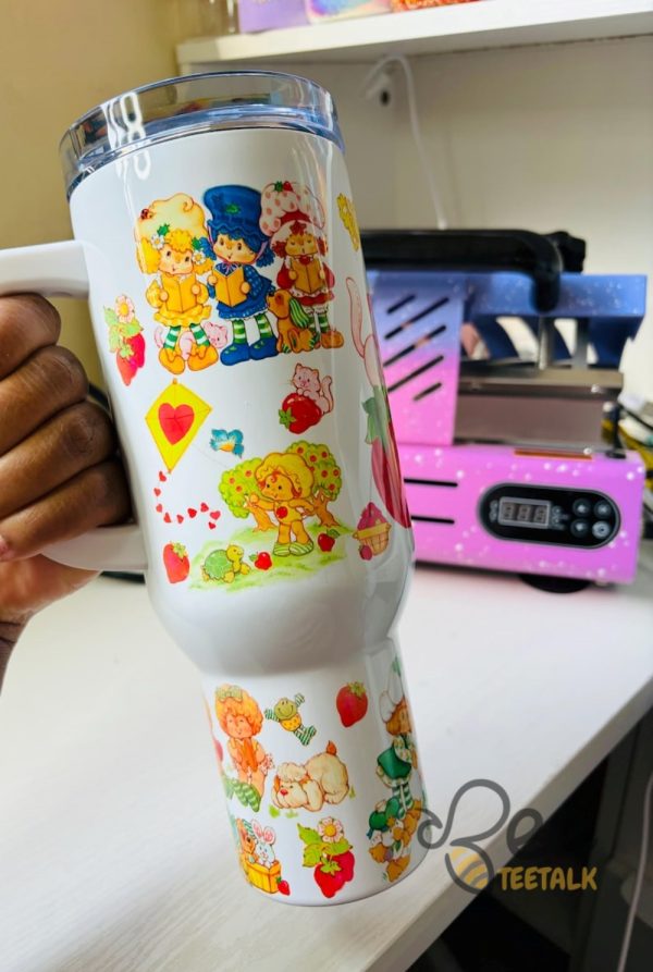 Strawberry Shortcake Stanley Tumbler Dupe beeteetalk 3