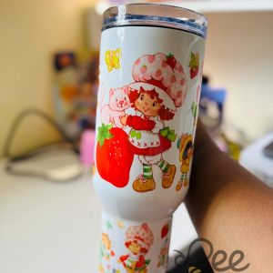 Strawberry Shortcake Stanley Tumbler Dupe beeteetalk 4