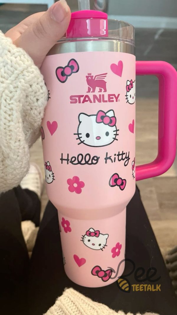 Hello Kitty Stanley Dupe Cup 40Oz beeteetalk 1