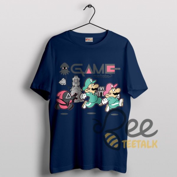 Super Mario X The Squid Game 2 Shirt beeteetalk 1