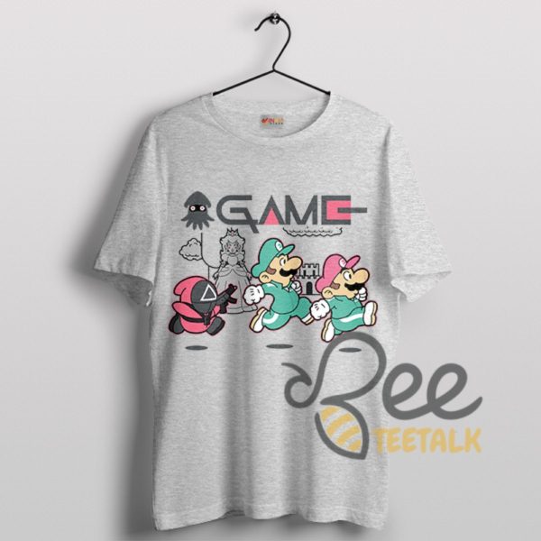 Super Mario X The Squid Game 2 Shirt beeteetalk 3