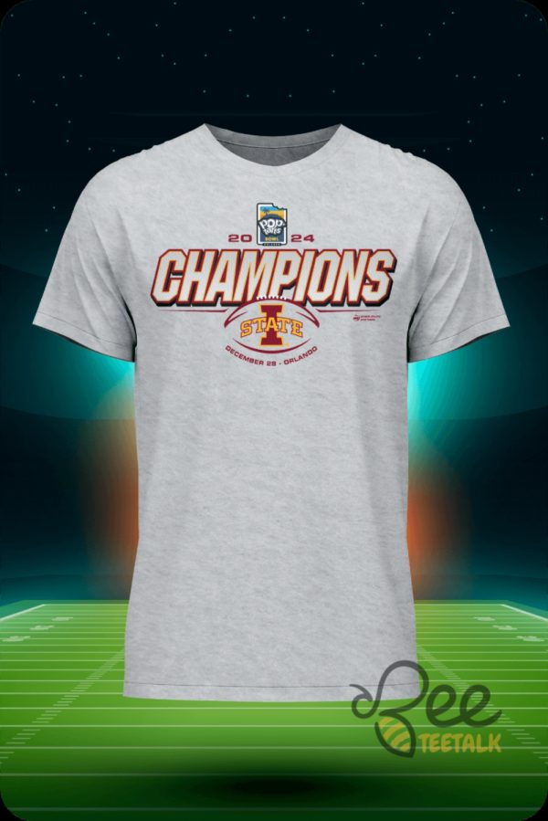 Iowa State Pop Tart Bowl Shirt 2024 Football Game Vs Miami Hurricanes Nfl Gift beeteetalk 1