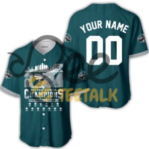 Personalized Philadelphia Eagles Nfc Championship Baseball Jersey Football 2024 Division Champions Shirt beeteetalk 2