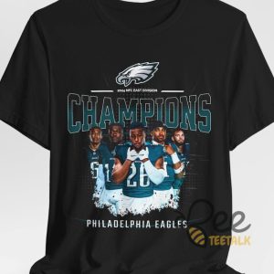 2024 Nfc East Champions Eagles Shirt Football Philadelphia Eagles Divisional Championship Apparel beeteetalk 3