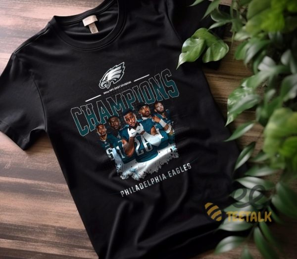 2024 Nfc East Champions Eagles Shirt Football Philadelphia Eagles Divisional Championship Apparel beeteetalk 5