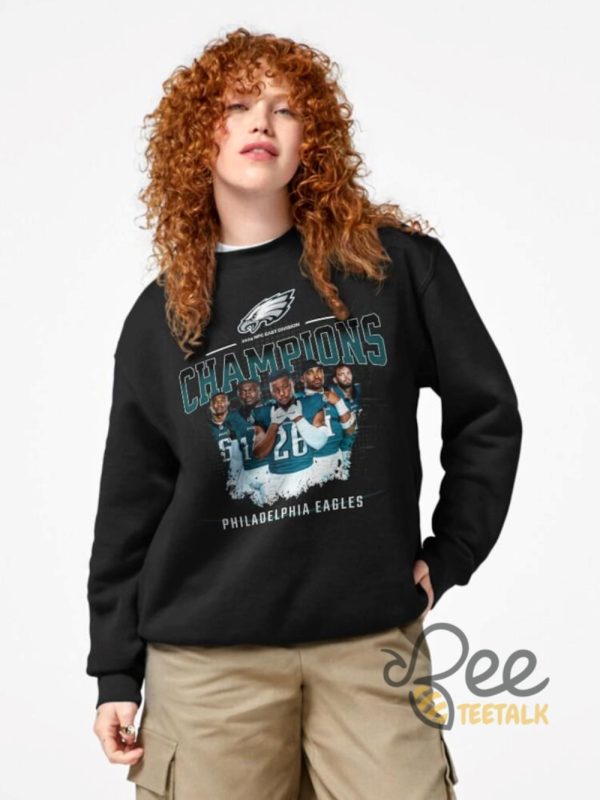 2024 Nfc East Champions Eagles Shirt Football Philadelphia Eagles Divisional Championship Apparel beeteetalk 7