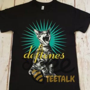 Vintage Deftones Cat Logo Shirt Reprinted beeteetalk 3