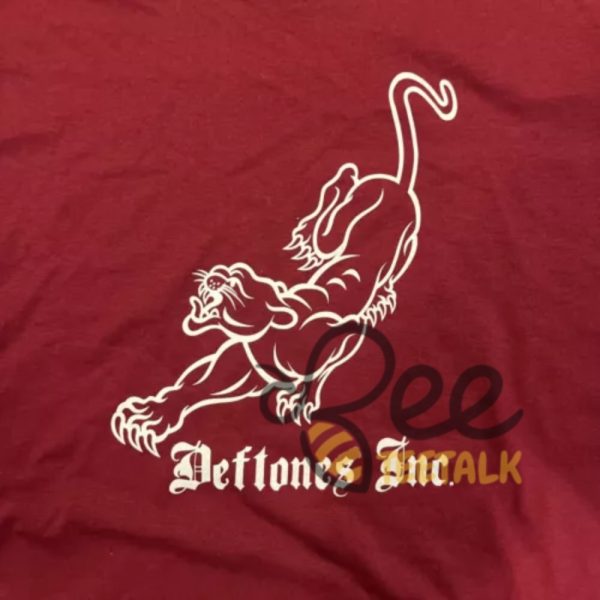 Vintage Deftones 2001 Concert Tour Band Shirt Reprinted beeteetalk 1