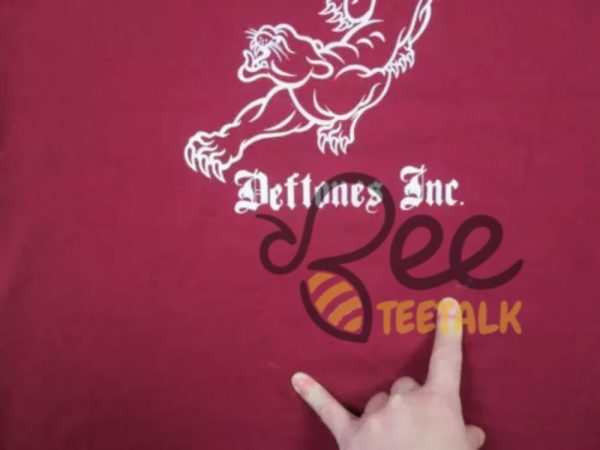 Vintage Deftones 2001 Concert Tour Band Shirt Reprinted beeteetalk 5