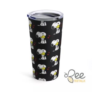 Snoopy 20Oz Stainless Steel Tumbler beeteetalk 3