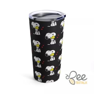 Snoopy 20Oz Stainless Steel Tumbler beeteetalk 4