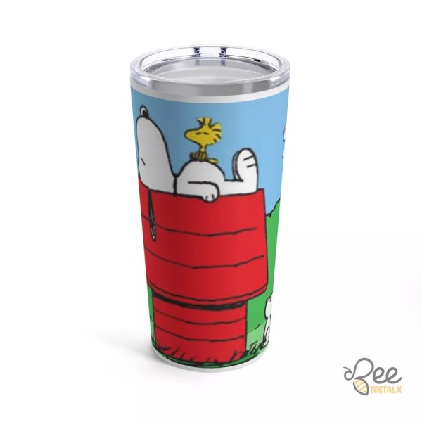 Peanuts Snoopy Stainless Steel Tumbler 20Oz beeteetalk 1