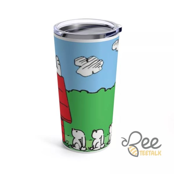 Peanuts Snoopy Stainless Steel Tumbler 20Oz beeteetalk 3