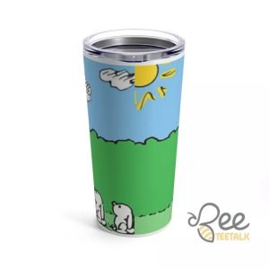 Peanuts Snoopy Stainless Steel Tumbler 20Oz beeteetalk 4