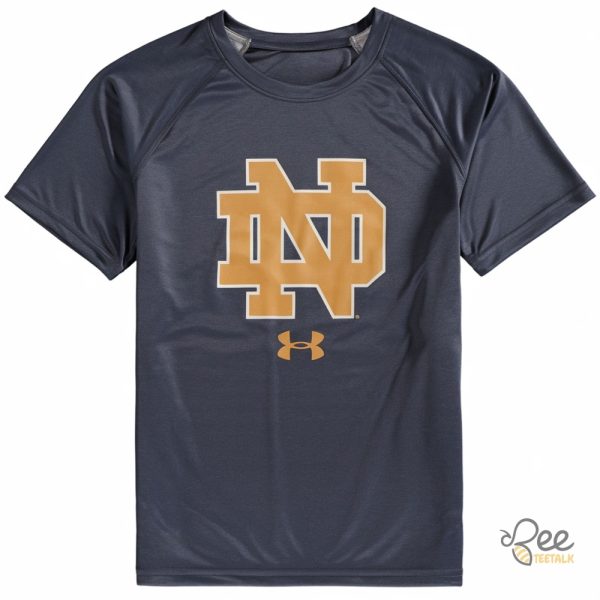 Notre Dame Under Armour 2025 Shirt beeteetalk 1