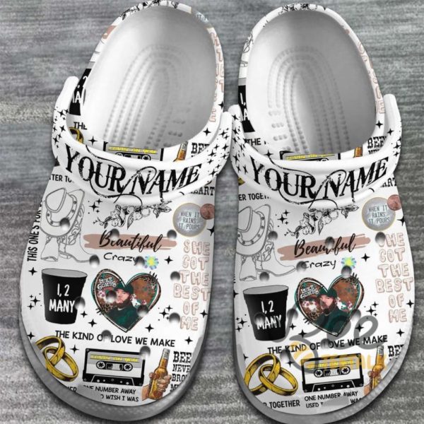 Custom Name Luke Combs Crocs beeteetalk 1