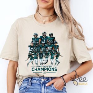 Philadelphia Eagles 2024 Nfc East Division Champions Shirt beeteetalk 2