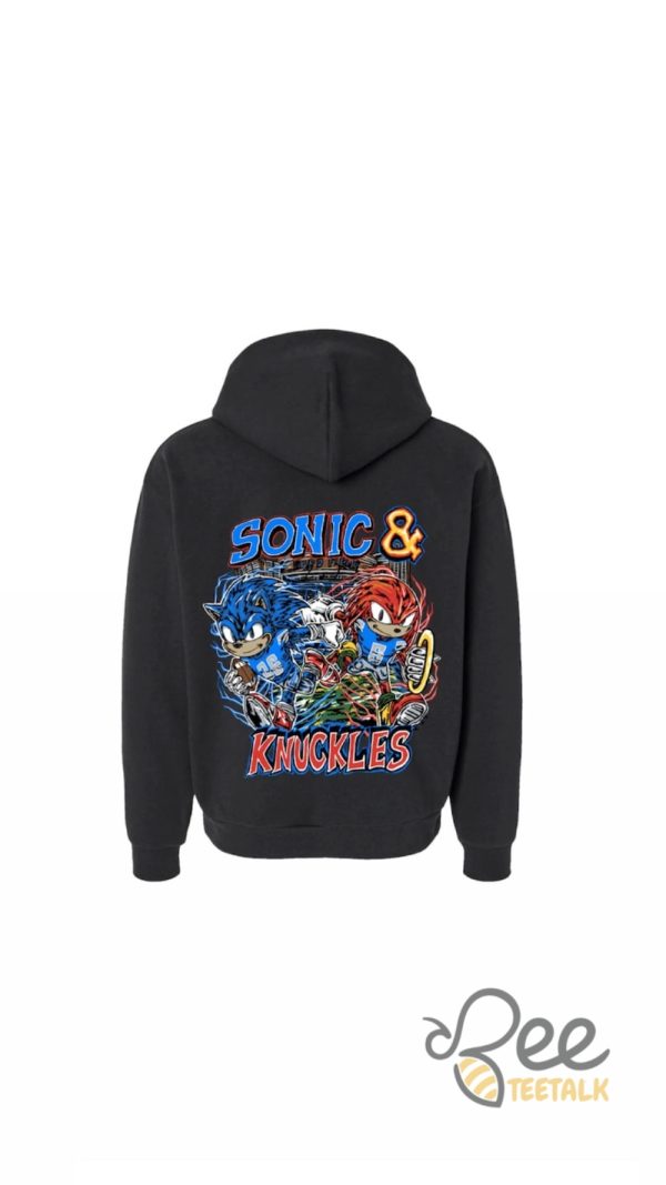 Sonic And Knuckles Detroit Lions Shirt beeteetalk 2